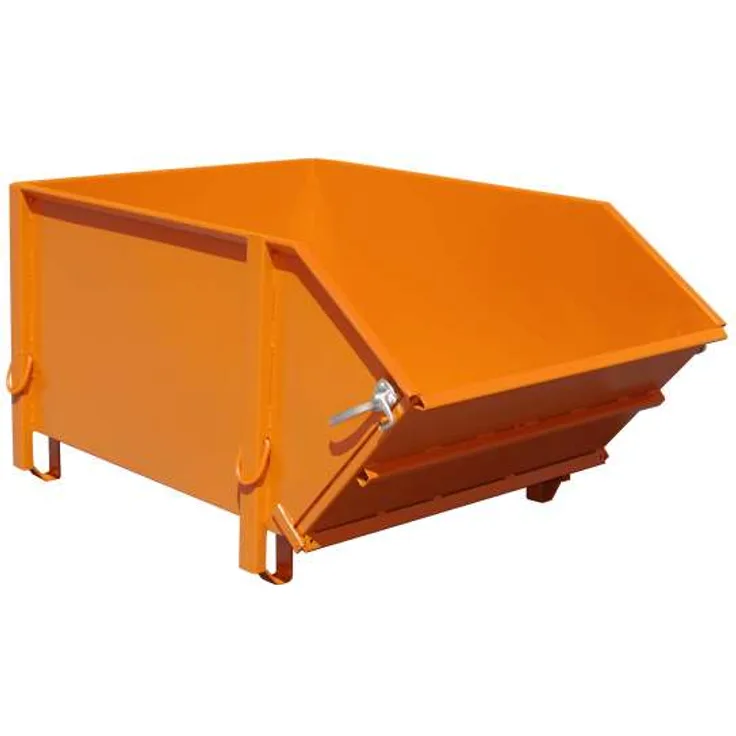 Baustoffbehälter BBK 100, lackiert, Gelborange