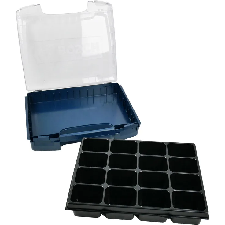Bosch Professional i-Boxx 72 inkl. Kleinteileeinsatz 16 Fächer