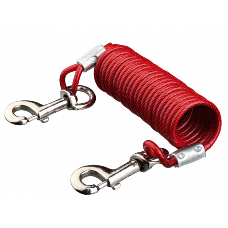 Trixie Hofleine, Spiralkabel 5 m bis 50kg – Bild 1
