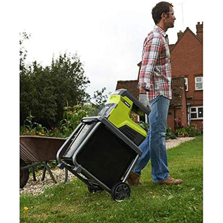 Gartenhäcksler Elektro-Häcksler RSH2545B Stopfer 2500 W 40 l Fangbox Leistung 2 500 W Messer 13 kg – Bild 5