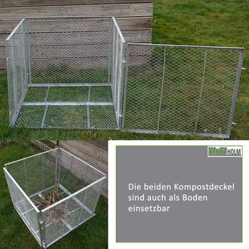Deckel oder Boden für Komposter Metallkomposter Tests, Infos