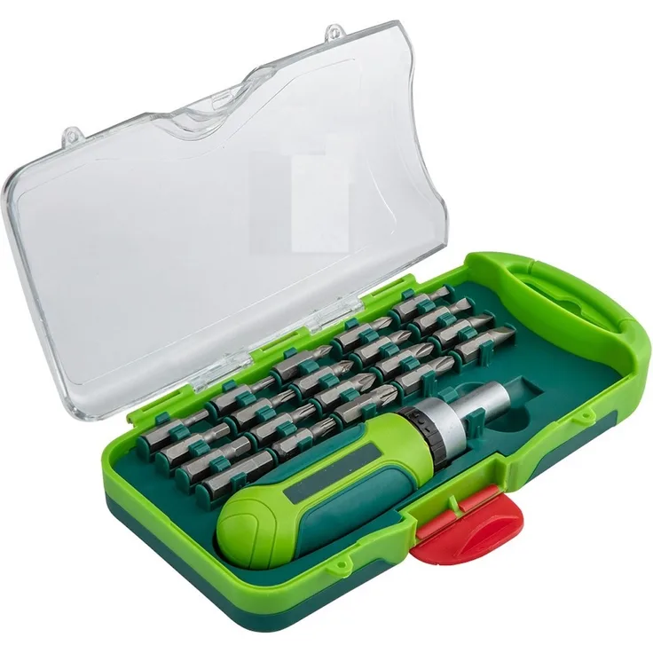 Bit-Set Schraubendreher 21-tlg. 3x SL, 4xH, 4xTX, 4xPH, 4x PZ