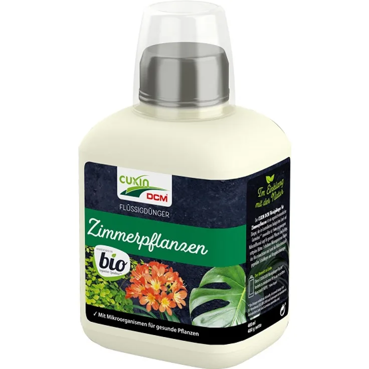 Cuxin DCM Flüssigdünger Zimmerpflanzen Bio 400ml.