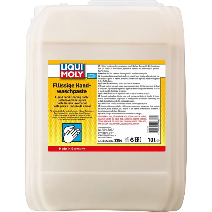LIQUI MOLY 3354 Flüssige Handwaschaste Hand-Wasch-Paste Seife 10L