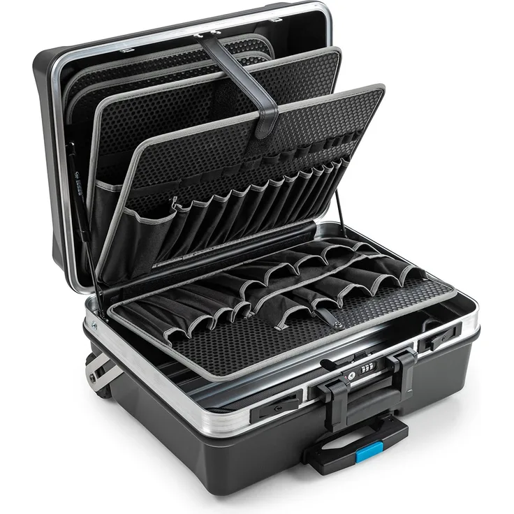 B&W Werkzeugkoffer orca mit Trolley-Funktion Koffer aus HDPE, Volumen 42l