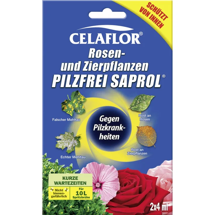 Celaflor Rosen- und Zierpflanzen Pilzfrei 2 x 4 ml - Preisvergleich