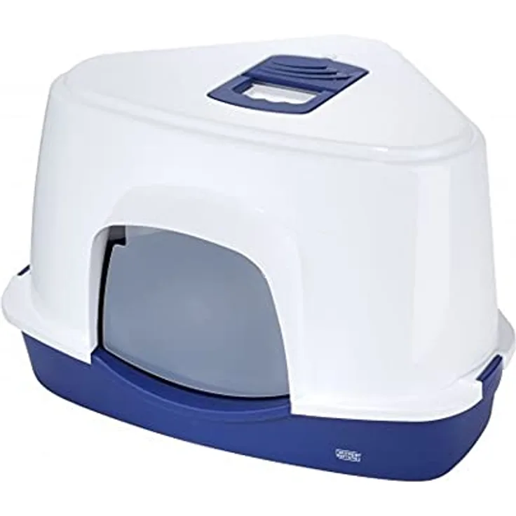 Europet Bernina 441-131138 Canto Katzentoilettenhaus 56 x 70 x 46 cm, blau