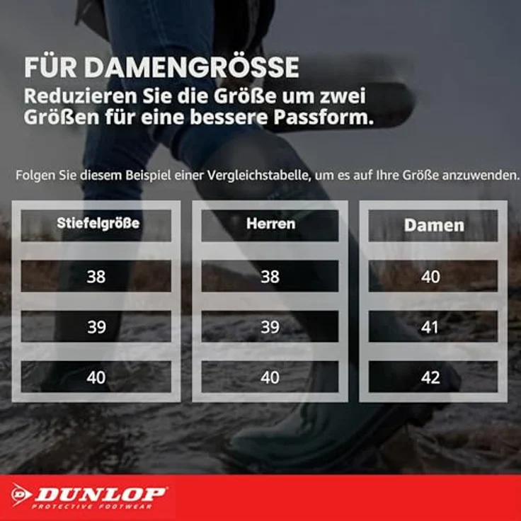 ELC Stiefel DunlopPricemastor Gr. 41, schwarzer Arbeitsschuh, 100 % wasserdicht, ohne Stahlteile – Bild 6