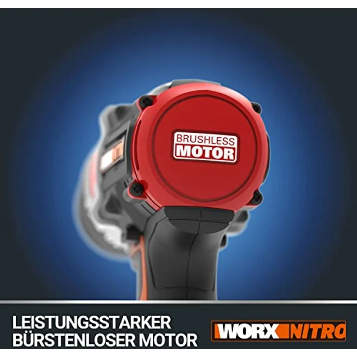 WORX WX354.9 Schlagbohrhammer 20V Max SlammerDrill ohne Akku und Ladegerät, 20 V, Schwarz – Bild 5