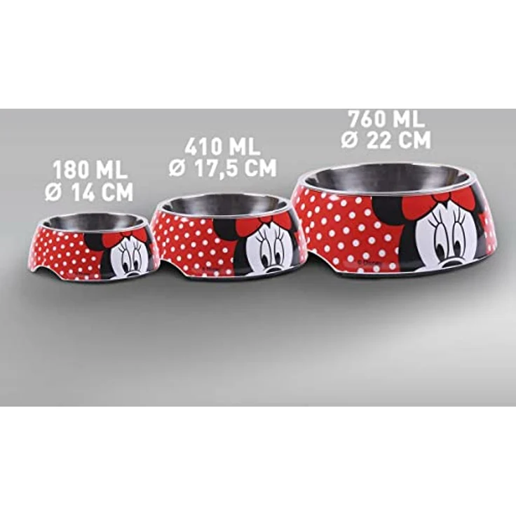 CERDÁ LIFE'S LITTLE MOMENTS Katzen- und Hundenapf, Minnie Mouse, Offizielle Disney Lizenz, Mehrfarbig, Größe S – Bild 4