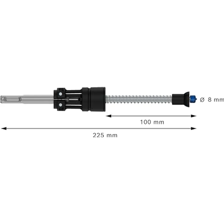 Bosch 1x EXPERT SDS Clean plus-8X Hammerbohrer (Ø 8,00 mm) für Installationen, Professional Zubehör Bohrhammer – Bild 3