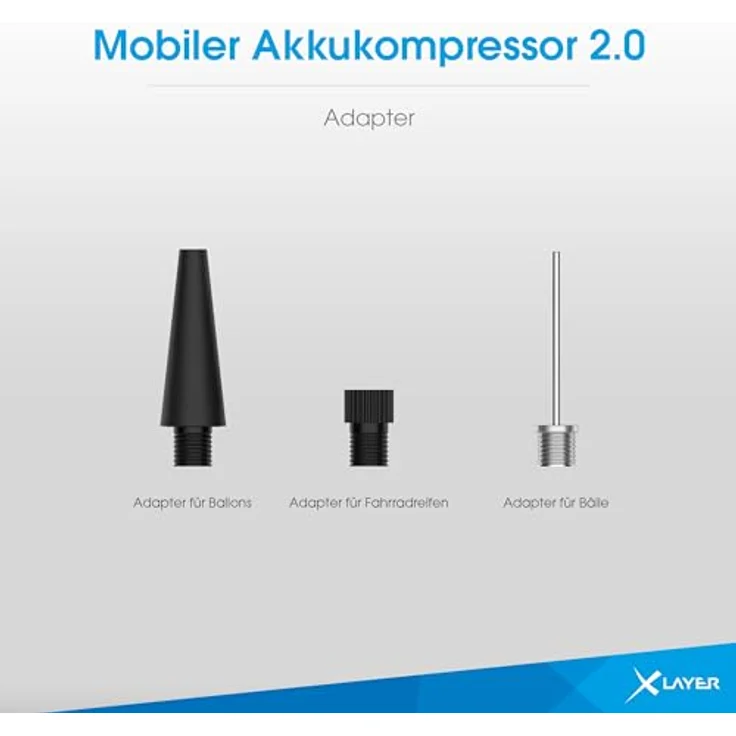 XLayer 220179, Kompressor, Mobile Akkukompressor 2.0 (10 Bar) – Bild 8