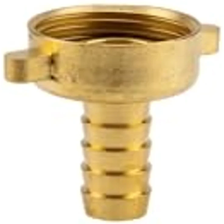 GARDENA Messing-Schlauchverschraubung 2-teilig: Verschraubung aus hochwertigem Messing, 33.3 mm (G 1 Zoll)-Gewinde, für 13 mm (1-2 Zoll)-Schläuche (7143-20) Bewässerungszubehör – Bild 2