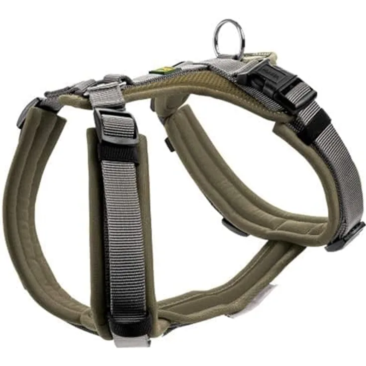 HUNTER Geschirr Maldon Oliv/Grau XS