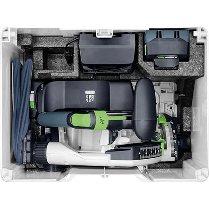 Festool Akku-Tauchsäge TSC 55 KSEB 18V, Gehrungssäge mit KickbackStop und 5.200 min⁻¹ Motor – Bild 2