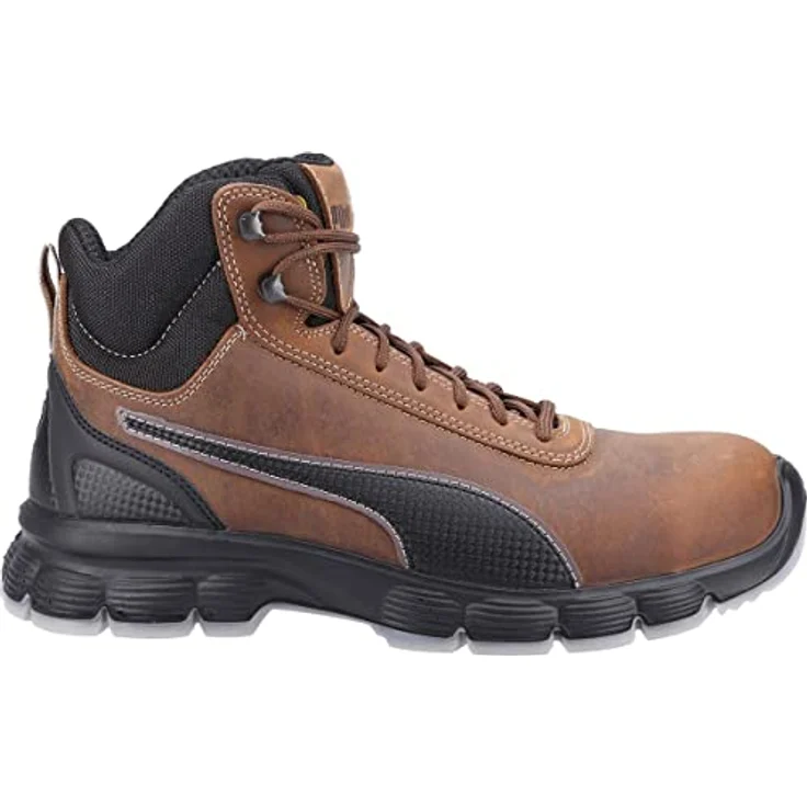 PUMA Safety CONDOR BROWN MID Arbeitsschuh, mit optimiertem Dämpfungskonzept – Bild 4