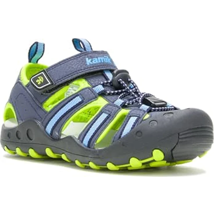Kamik Crab Sandals Kids, Sicherheitssandalen mit geschlossenem Zehenbereich, blau, Größe 25 – Bild 1