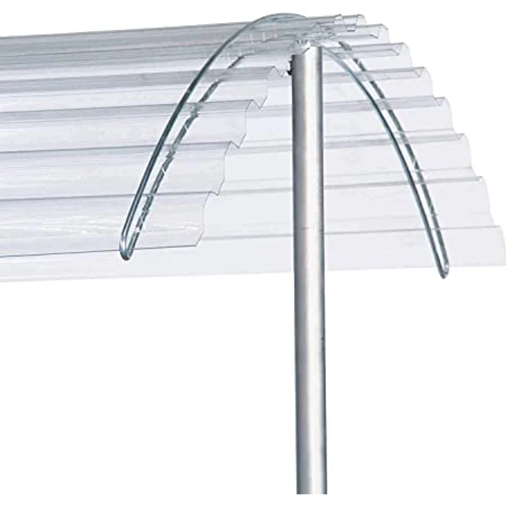 bellissa 90470 – Tomatendach RAPIDO – Höhenverstellbares Schutzdach für Tomaten – Aluminium – 119 x 115 x 130 bis 225 cm – Bild 3