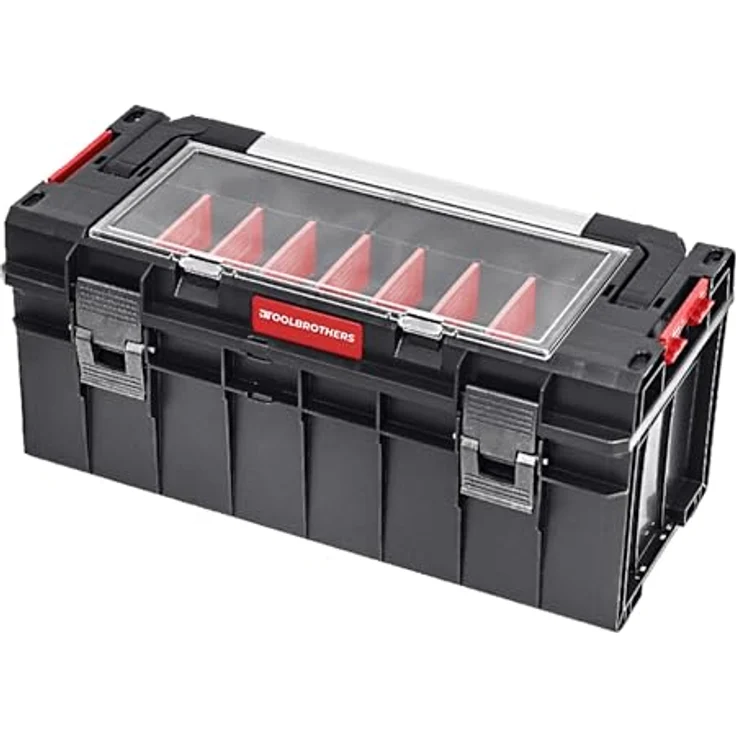 Toolbrothers RHINO Slim Werkzeugkoffer Handling+ Long Edition, 22 l, IP54, wasser- und staubdicht, inkl. Werkzeugschale – Bild 1