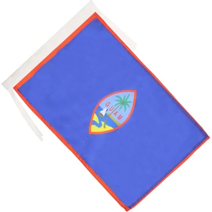 AZ FLAG Flagge Guam, Polyester 100D, 45x30 cm mit Kordel, verstärkte Ecken, für Innen & Außen – Bild 2