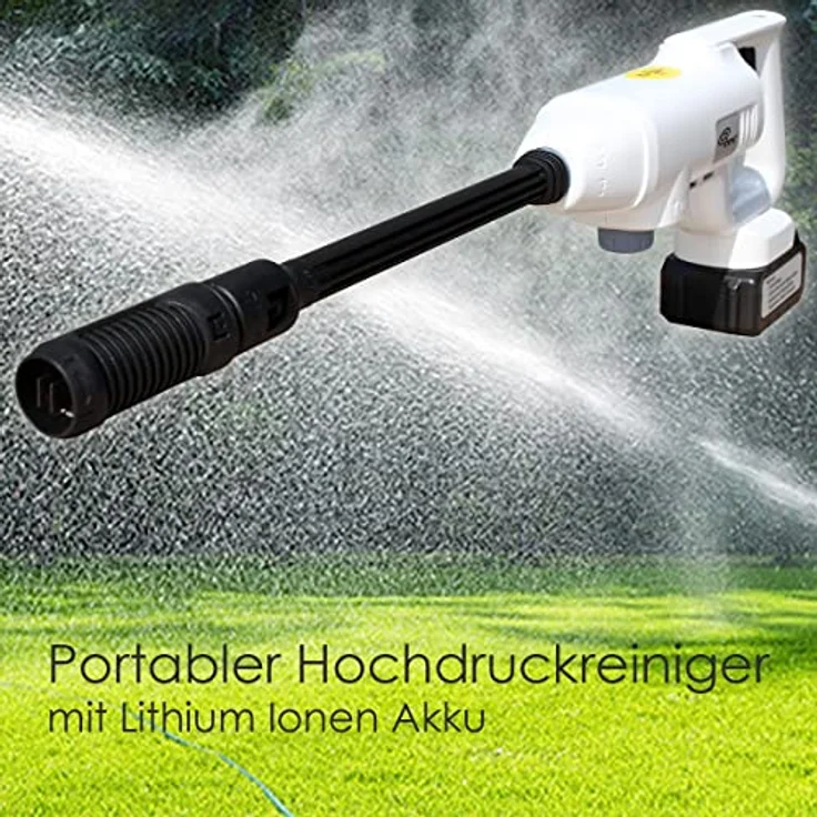 @tec Akku-Hochdruckreiniger Akku Druckreiniger »arcotec 74 Wh, 4000 mA«, max. 22 bar, mit Akku und Ladegerät, Fördermenge max. 4,50 l/h, mobil und kraftvoll – Bild 5