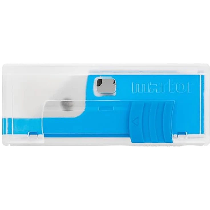 MARTOR Trapezklingen Nr. 42063, 10er Spender, 19 mm, scharf, 2-fach nutzbar, Sicherheitsmesser-Ersatzklingen – Bild 3