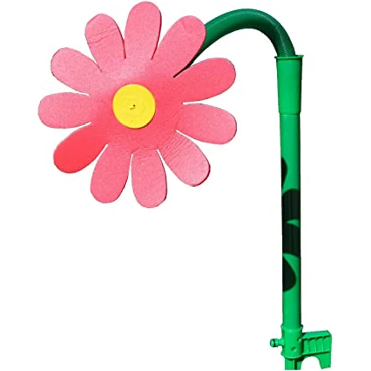 4U-Onlinehandel Spritzblume Rasensprinkler mit Erdspieß Rasensprenger Tanzende Blume Bewässerung – Bild 2