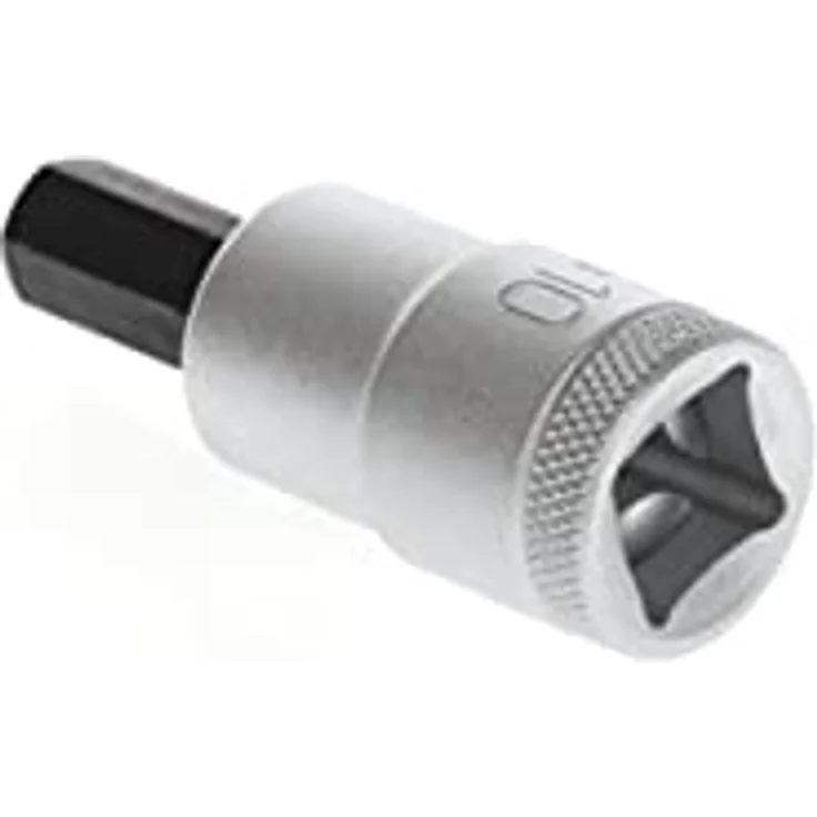 Gedore Steckschlüssel-Bit-Einsatz 10 mm, Innen-6-kant für 1/2″ Antrieb, Modell 6153740 – Bild 2