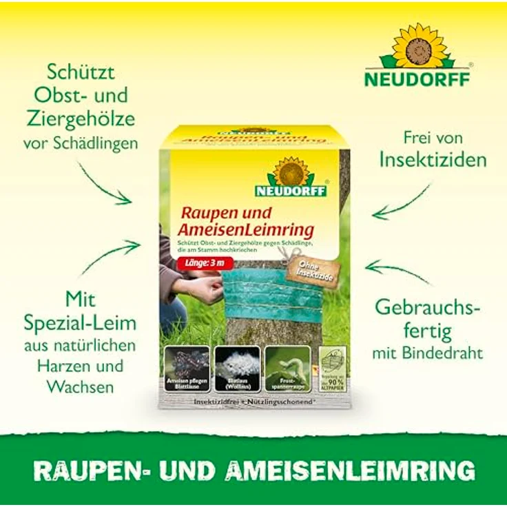 Raupen- und Ameisen-Leimring 3 m – Bild 2