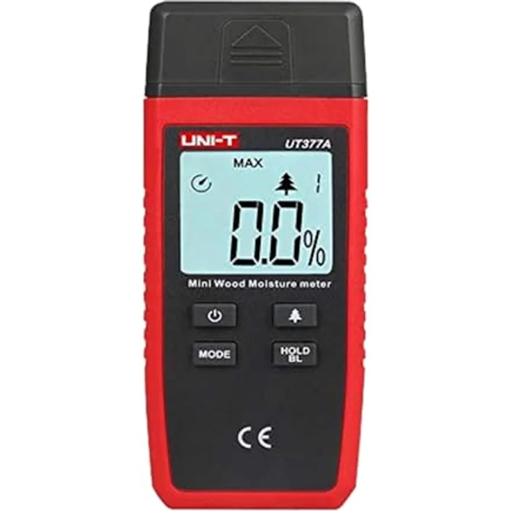 Uni-T UT377A, Feuchtigkeitsmessgerät für Holz mit präziser Messung und digitalem Display – Bild 1