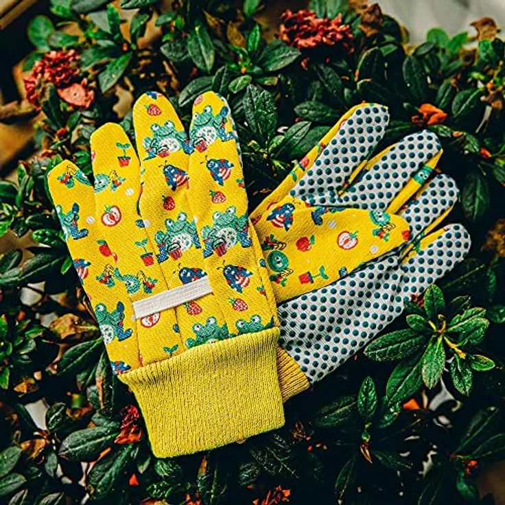 Kinder Gartenhandschuhe PROMEDIX 3 6 Jahre alte Kinder Gartenhandschuhe, 2 Paar, 3-6 Jahre alt – Bild 3