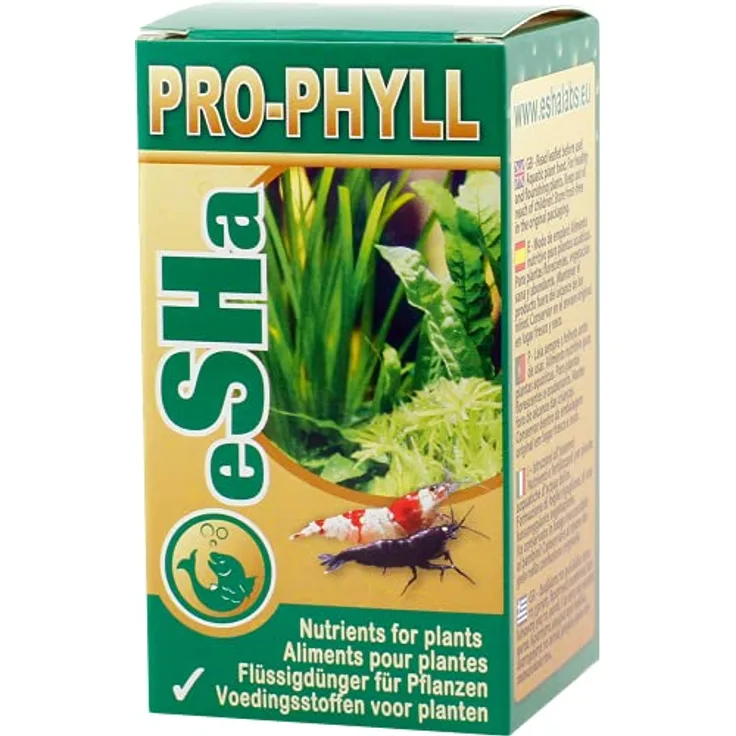 eSHa - PRO-PHYLL - Pflanzendünger - verbessert Pflanzenwachstum und Farbe der Pflanzen - 20 ml