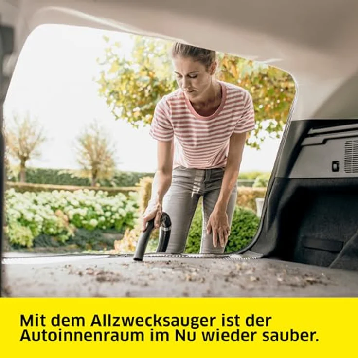 KÄRCHER Nass-Trocken-Sauger WD 3 V-17/4/20 - Nass-/Trockensauger - Gelb/Schwarz, 1000 W - Kompakter Sauger mit 17-Liter-Behälter - Preisvergleich – Bild 6