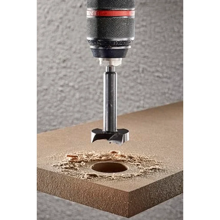 WOLFCRAFT Holz-Nutfräser 15 mm, Massivholzfräser mit 8 mm Schaftdurchmesser – Bild 3