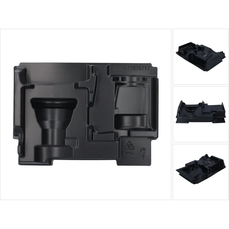 Toolbrothers MAKPAC Kunststoff Einlage für DBO / BO 125 mm, passgenau für 18V Akkus und Ladegeräte