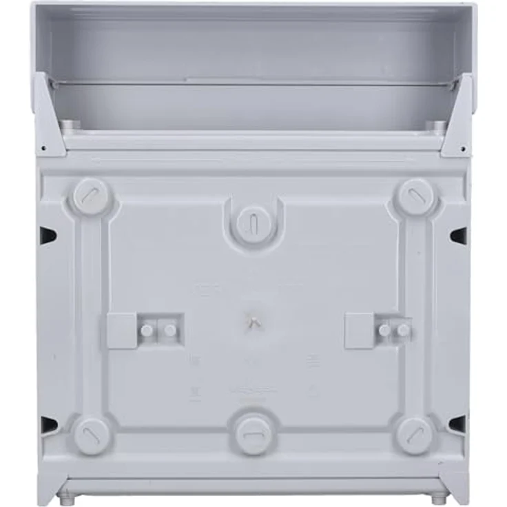 HENSEL KV-Automatengehäuse 12TE, Aufputz Kleinverteiler mit IP65 Schutz, transparenten Tür und Kabeleinführungsblende, 12x18mm – Bild 7