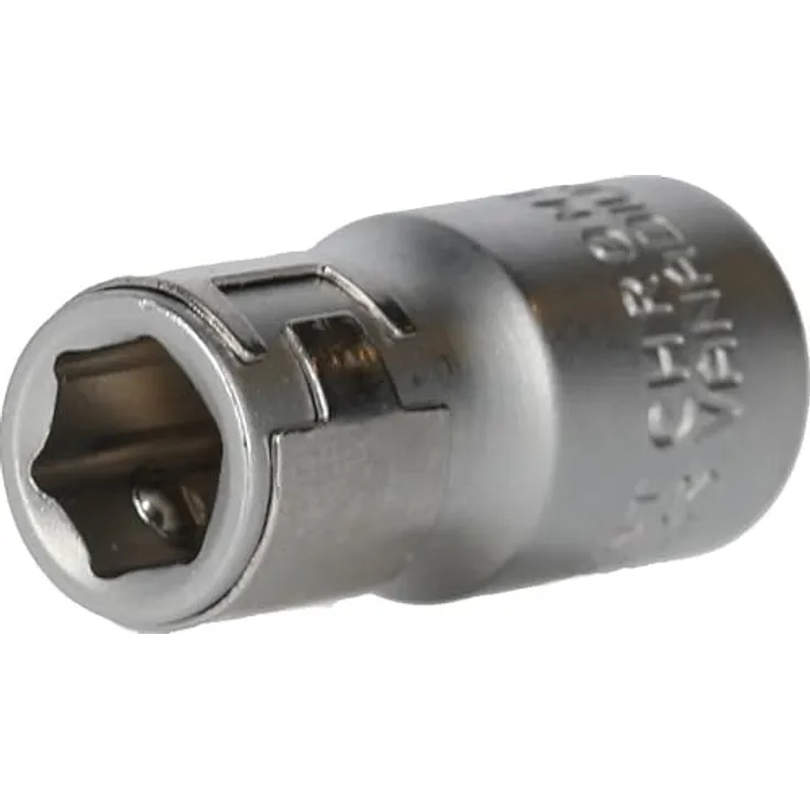 Brilliant Tools Bithalter BT020912, 1/4" Bit-Adapter aus Chrom-Vanadium-Stahl, matt verchromt, für Handbetrieb