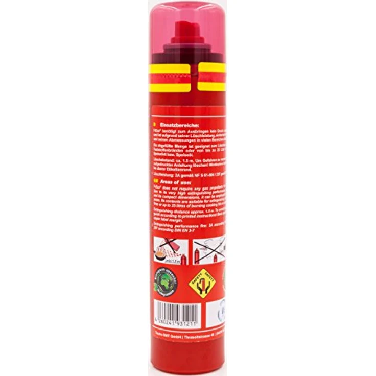 F-Exx 3,0 F Fettbrandlöscher für die Küche, 300 ml Feuerlöscher Brandklasse A, F – Bild 4