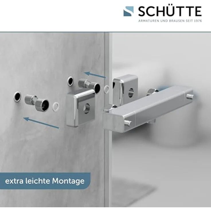 SCHÜTTE SIGNO Thermostat Duscharmatur, Chrom – Bild 2