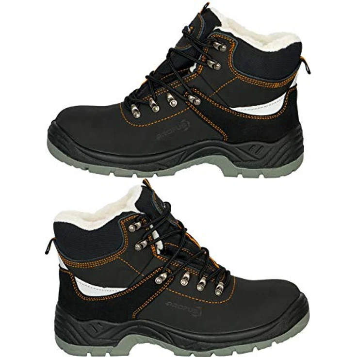 Profus Profus Winter Arbeitsstiefel YUKON-W-S3 Gefüttert mit Kunstwolle, Arbeitsschuhe in Naturleder - blau – Bild 2