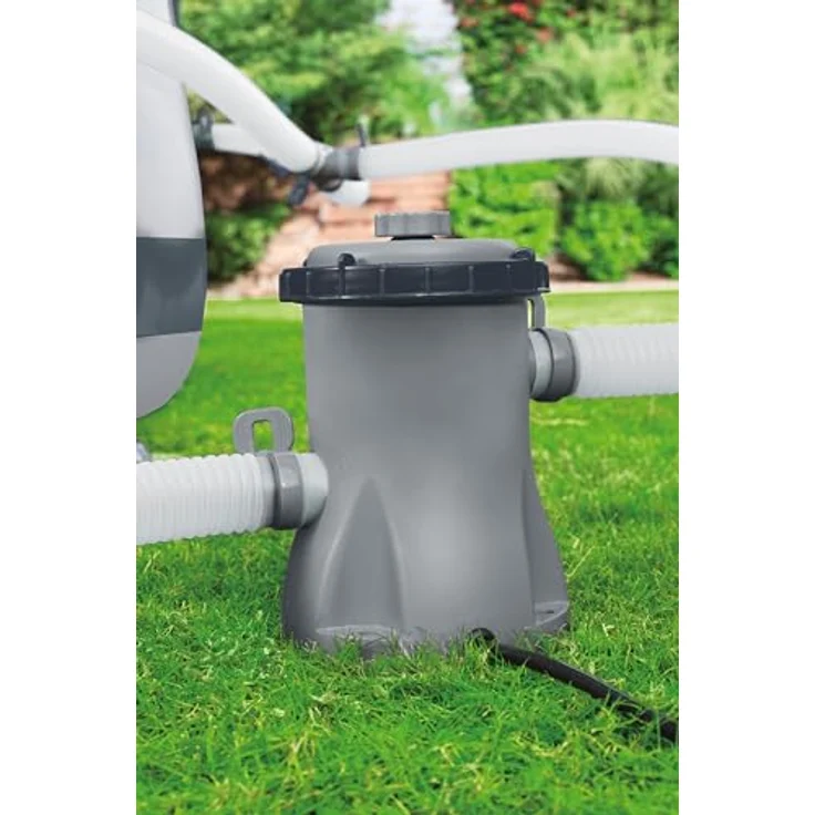 Bestway Pool-Filterpumpe FLOWCLEAR 1.249 l/h mit Ersatzfilter I, praktisches Pool-Zubehör – Bild 8