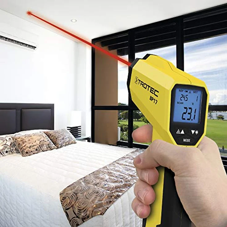 Trotec Infrarot-Thermometer - Pyrometer BP17 – Bild 6