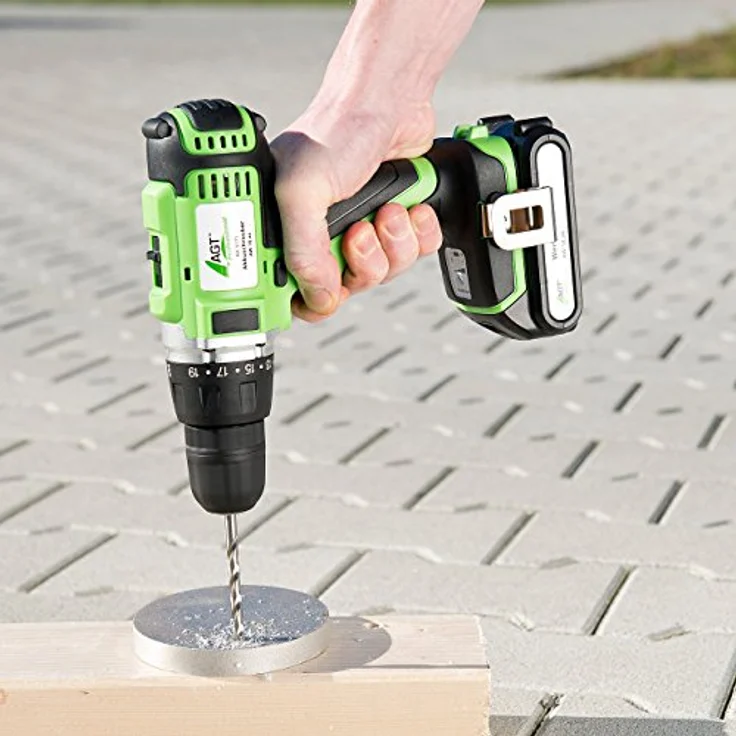 AGT Betonbohrer: Bohrer-Set 15-tlg. mit HSS-Metallbohrer, Holz- & Steinbohrer (Bohrersets) – Bild 5