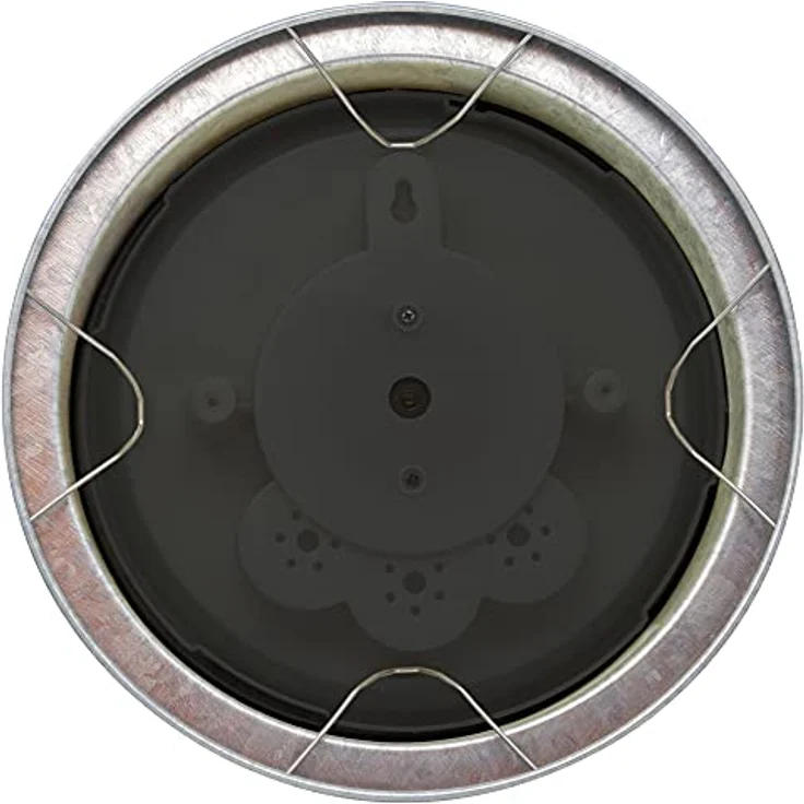NeXtime Barometer außen - Ø22CM - Metall - Verzinkt „Orchidee“ – Bild 3
