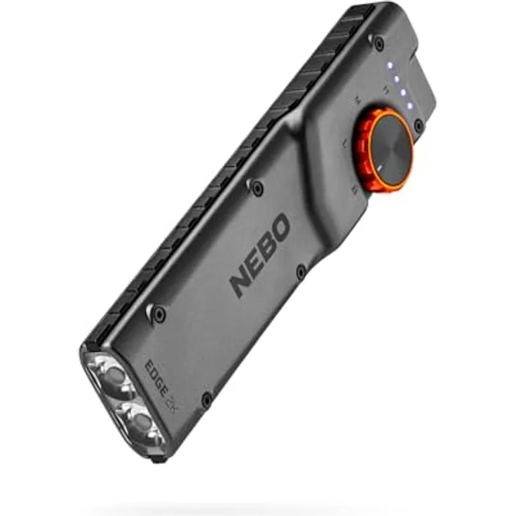 Nebo EDGE 2K, Taktische Taschenlampe mit 2000 Lumen und USB-C, 13.50 cm