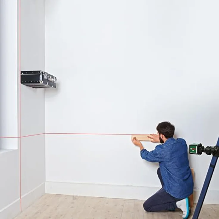 BOSCH Punkt- und Linienlaser Quigo, Kreuzlinien-Laser - im Karton, 2er Pack – Bild 9