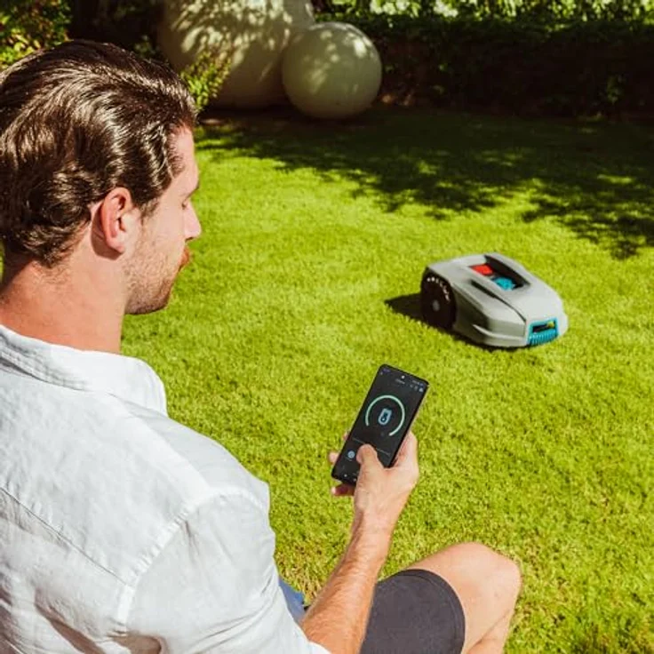Cecotec GrassHopper 800 Connected, Mähroboter für Rasenflächen bis 800 m², variabel einstellbare Schnitthöhe 20-60 mm, Smart Home-kompatibel, leiser Betrieb 55 dB – Bild 8