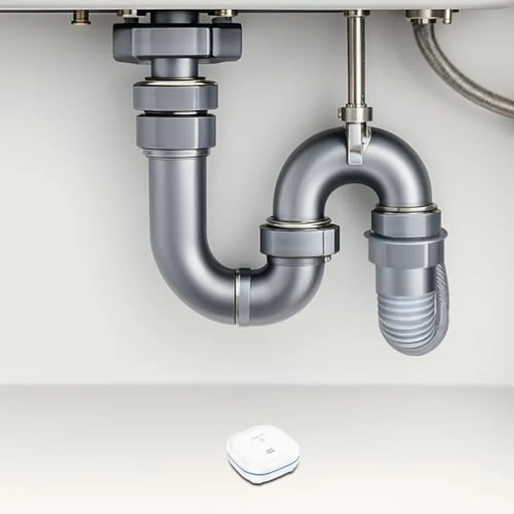 LogiLink SC0122 - Wasserlecksensor (Alarm) mit 10 Jahren Batterielaufzeit, Lautstärke >85 dB, IP65 – Bild 3
