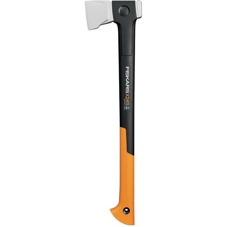 Fiskars, Spaltaxt S, X-series X24, ideal zum Spalten von kleinen bis mittelgroßen Holzscheiten, mit S-Klinge, schwarz – Bild 1
