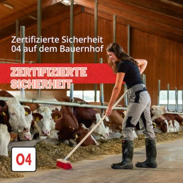 Dunlop® Purofort S5, Sicherheitsstiefel mit Stahlkappe, Zehenschutz und Temperaturisolierung bis -20 °C, rutschhemmende PU-Profilsohle, anthrazit – Bild 6